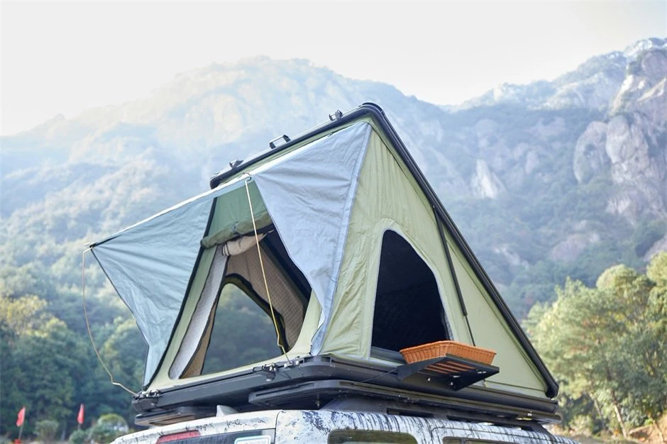 Triangle Hard Shell Roof Top Tent